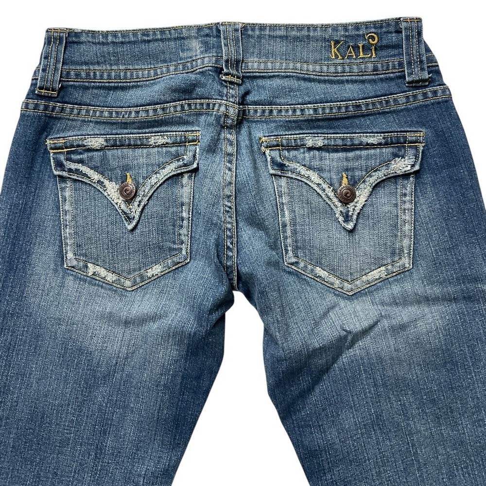 Kali Denim Co. Women's Low Rise Cotton Blend Bootcut Casual Denim Jeans Size 7